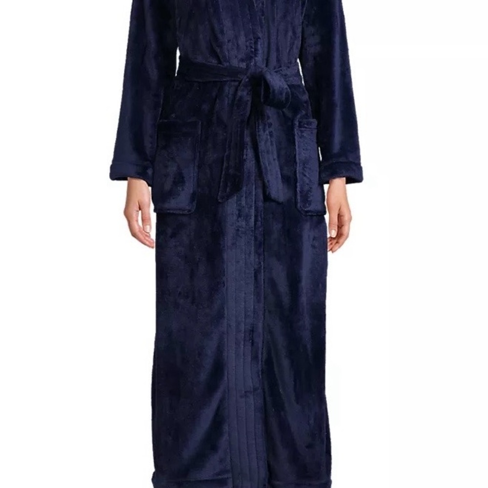 Lands' End Women’s Plush Robe (XL)
